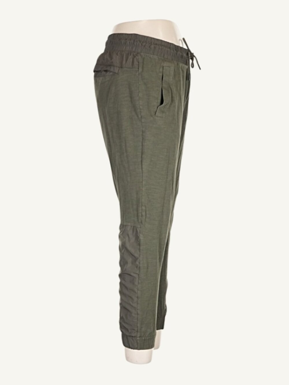 Nike Green Cargo Jogger Pants Size L Cotton Utility Athleisure Activewear - Picture 5 of 7